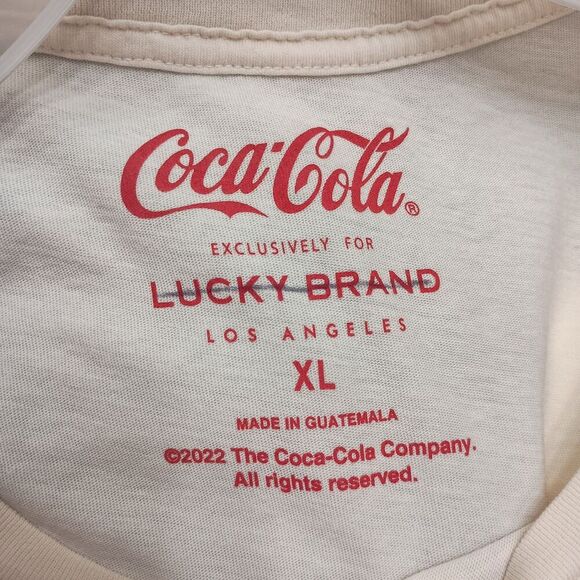Lucky Brand Cream Coca-Cola Tee - Picture 4 of 7